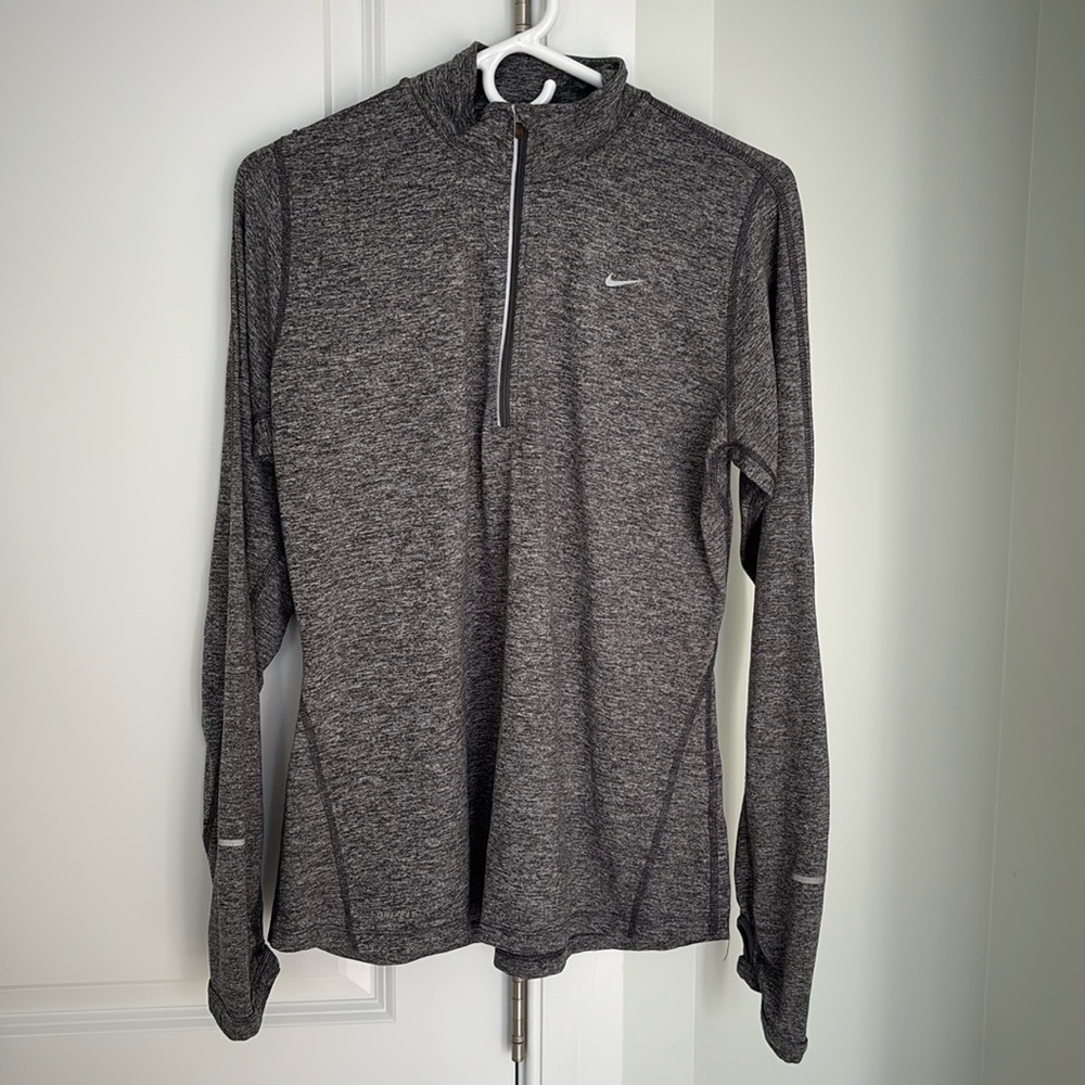 Men’s Nike running dri fit grey pullover